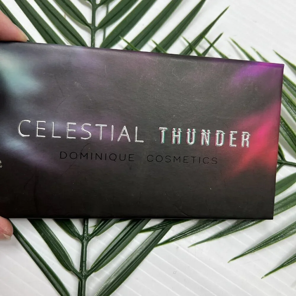 Dominique Cosmetics Celestial Thunder Eyeshadow Palette~8 Shades Bright Colorful